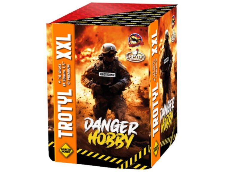 Ohňostroj Danger Hobby 16 rán 38 mm