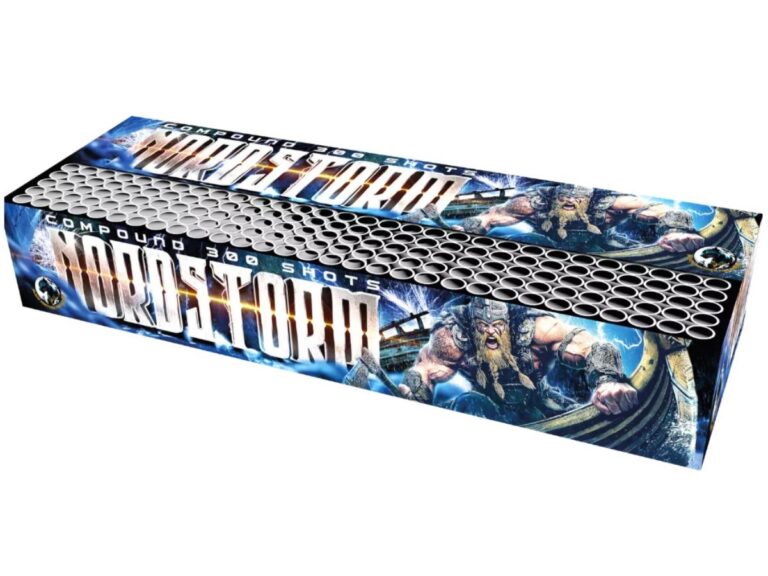 Ohňostroj Nordstorm 300 rán 20 mm